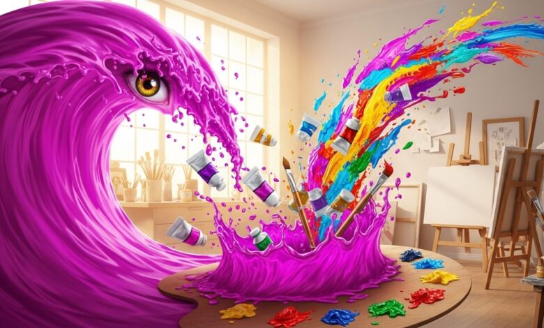 Wenn Farbe zur Inspiration wird