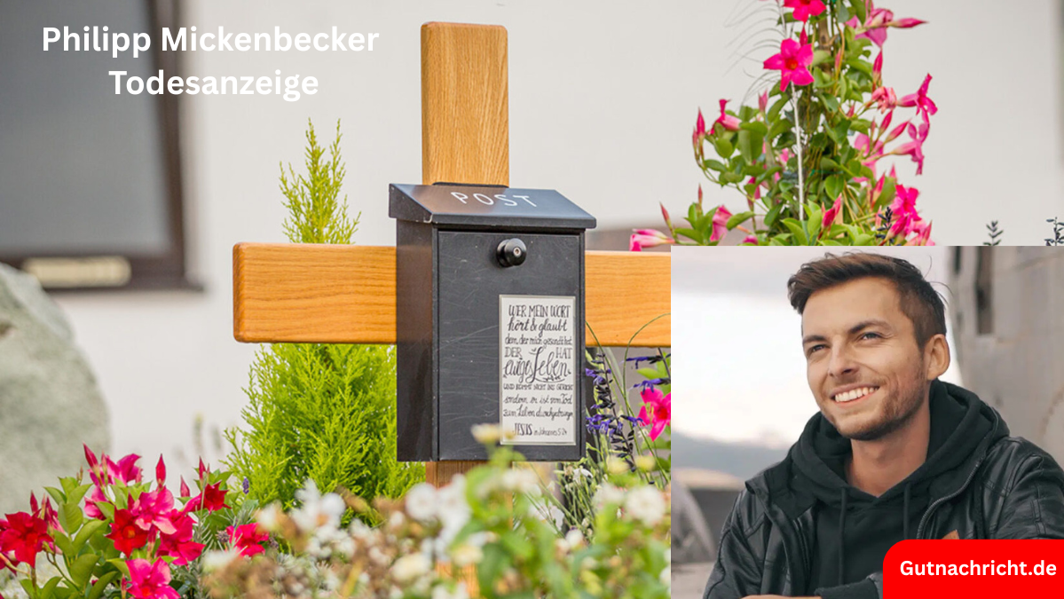 Philipp Mickenbecker Todesanzeige