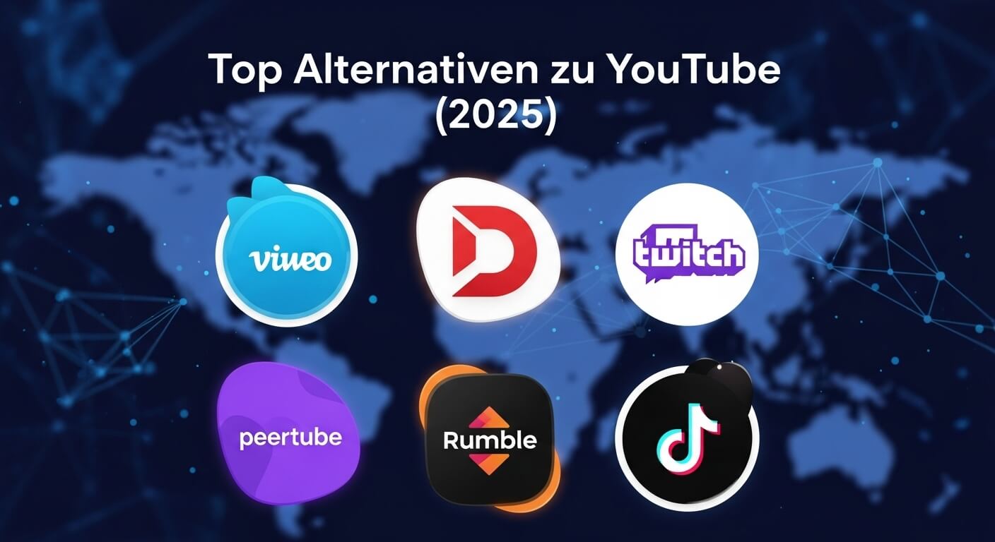 Top Alternativen zu Youtube (2025)