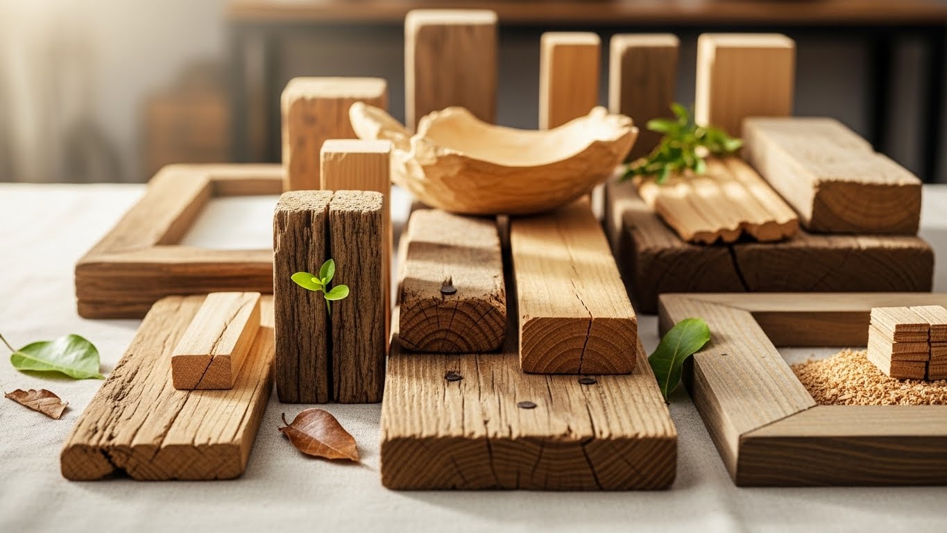 Recyceltes Holz – Nachhaltiges and Umweltfreundliches Material